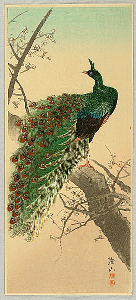 Sozan Ito 1884-? - Peacock - artelino Art Auctions. Sozan Ito 1884-? - Peacock