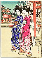 Maiko - By Hiroshi Yoshida