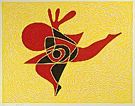 Takumi Shinagawa born 1908 - Dancing Music No.8 - artelino Art Auctions. Takumi Shinagawa born 1908 - Dancing Music No.8