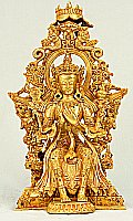 Tibetan Statue - Maitreya Buddha