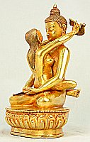 Tibetan Statue - Samantabhadra - Shakti