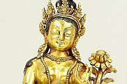 Tibetan Statue - Green Tara