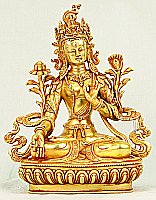 Tibetan Statue - White Tara