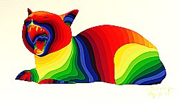 Ai-O born 1931 - Yawn - artelino Art Auctions. Ai-O born 1931 - Yawn