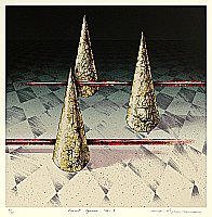 Yoichiro Nishikawa born 1959 - Secret Square 86-3 - artelino Art Auctions. Yoichiro Nishikawa born 1959 - Secret Square 86-3