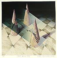 Yoichiro Nishikawa born 1959 - Secret Square 86-2 - artelino Art Auctions. Yoichiro Nishikawa born 1959 - Secret Square 86-2