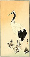 Yosai Kikuchi 1788-1878 - Standing Crane - artelino Art Auctions. Yosai Kikuchi 1788-1878 - Standing Crane