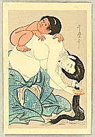 Utamaro Kitagawa 1750-1806 - Mother and Child - artelino Art Auctions. Utamaro Kitagawa 1750-1806 - Mother and Child