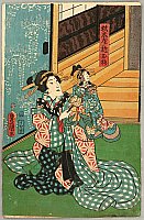 Kunisada Utagawa 1786-1865 - Puppet