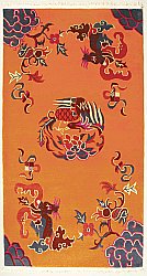 Tibetan Carpet - Dragon and Phoenix