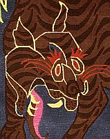 Tibetan Carpet - Tiger