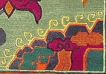 Tibetan Carpet - Lotus Medallion