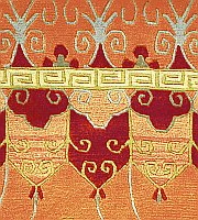 Tibetan Carpet - Dragon and Clouds