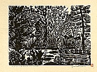 Yoshiro Koshino 1906-1973 - Summer Garden - artelino Art Auctions. Yoshiro Koshino 1906-1973 - Summer Garden