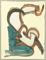Yoshitoshi Mori 1898-1992 - Abstract Nude - artelino Art Auctions. Yoshitoshi Mori 1898-1992 - Abstract Nude