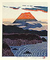 Tadashige Nishida born 1942 - Sun Rise - artelino Art Auctions. Tadashige Nishida born 1942 - Sun Rise