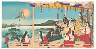 Chikanobu Toyohara 1838-1912 - The Force is with Him - artelino Art Auctions. Chikanobu Toyohara 1838-1912 - The Force is with Him