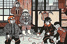 Toru Shimizu born 1938 - Winter Day - artelino Art Auctions. Toru Shimizu born 1938 - Winter Day
