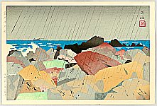 Hideo Nishiyama 1911-1989 - Muroto Cape - artelino Art Auctions. Hideo Nishiyama 1911-1989 - Muroto Cape
