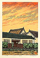 Sunset at Kizu - By Katsuyuki Nishijima born 1945