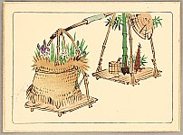 Zeshin Shibata 1807-1891 - Hana Kurabe - Iris and Bamboo - artelino Art Auctions. Zeshin Shibata 1807-1891 - Hana Kurabe - Iris and Bamboo