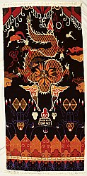 Tibetan Carpet - Dragon and Clouds