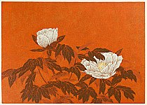 Kazutoshi Sugiura born 1938 - Peonies - artelino Art Auctions. Kazutoshi Sugiura born 1938 - Peonies