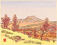 Mt. Asama - By Okiie Hashimoto - 1899-1993