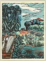 Okiie Hashimoto 1899-1993 - Ichimoku-shu Vol.6 - Yaene, Hachijo Island - artelino Art Auctions. Okiie Hashimoto 1899-1993 - Ichimoku-shu Vol.6 - Yaene, Hachijo Island