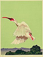 Hideaki Tatehori born 1956 - Flying Away - artelino Art Auctions. Hideaki Tatehori born 1956 - Flying Away