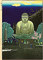Gihachiro Okuyama 1907-1981 - Great Buddha of Kamakura - artelino Art Auctions. Gihachiro Okuyama 1907-1981 - Great Buddha of Kamakura
