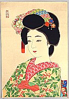 Choko Kamoshita 1890-1967 - Maiko - artelino Art Auctions. Choko Kamoshita 1890-1967 - Maiko