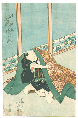 Hokuei Shumbaisai active 1829-37 - Kabuki