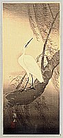 Sozan Ito 1884-? - White Egret - artelino Art Auctions. Sozan Ito 1884-? - White Egret