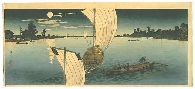 Hiroaki Takahashi 1871-1945 - Edo-gawa