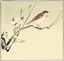 Seiko active ca. 1890 - 1900 - Bird and Cherry Blossoms - artelino Art Auctions. Seiko active ca. 1890 - 1900 - Bird and Cherry Blossoms
