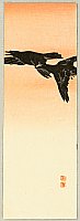 Zeshin Shibata 1807-1891 - Crows in Sunset - artelino Art Auctions. Zeshin Shibata 1807-1891 - Crows in Sunset