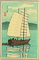 Hasui Kawase 1883-1957 - Akashi Bay - artelino Art Auctions. Hasui Kawase 1883-1957 - Akashi Bay