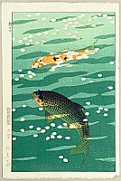 Shiro Kasamatsu 1898-1992 - Carp - artelino Art Auctions. Shiro Kasamatsu 1898-1992 - Carp
