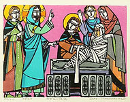 Isao Takahashi born 1941 - Raising of Lazarus - artelino Art Auctions. Isao Takahashi born 1941 - Raising of Lazarus