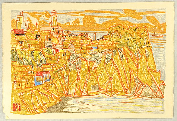 Hideo Nishiyama 1911-1989 - Ise Shima National Park - artelino Art Auctions. Hideo Nishiyama 1911-1989 - Ise Shima National Park