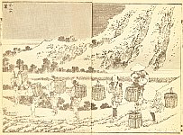 Hokusai Katsushika 1760-1849 - 100 View of Mt.Fuji - Foot of Mt. Fuji