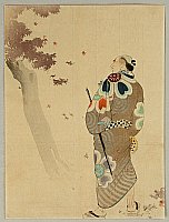 Toshikata Mizuno 1866-1908 - Chivalrous Man in Autumn