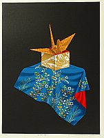 Shuji Wako born 1953 - Folded Crane - Dream