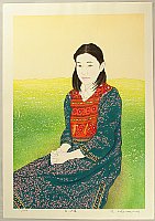 Ryusei Okamoto born 1949 - First Love # 44 - artelino Art Auctions. Ryusei Okamoto born 1949 - First Love # 44
