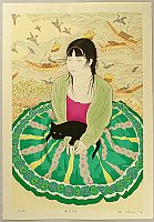 Ryusei Okamoto born 1949 - First Love # 33 - artelino Art Auctions. Ryusei Okamoto born 1949 - First Love # 33