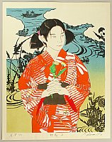Ryusei Okamoto born 1949 - First Love - 1-A - artelino Art Auctions. Ryusei Okamoto born 1949 - First Love - 1-A