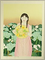 Ryusei Okamoto born 1949 - Fire Works - First Love No. 37 - artelino Art Auctions. Ryusei Okamoto born 1949 - Fire Works - First Love No. 37