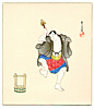 Tadamune Torii active mid 20th C. - Dancing Man - artelino Art Auctions. Tadamune Torii active mid 20th C. - Dancing Man