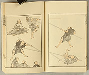 Hokusai Katsushika 1760-1849 - Hokusai Manga vol.6